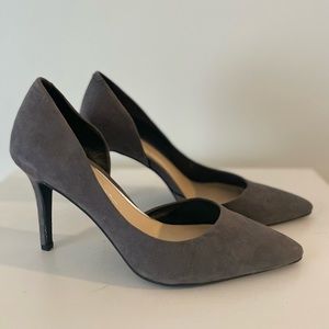Jessica Simpson Gray Suede Heel 8.5